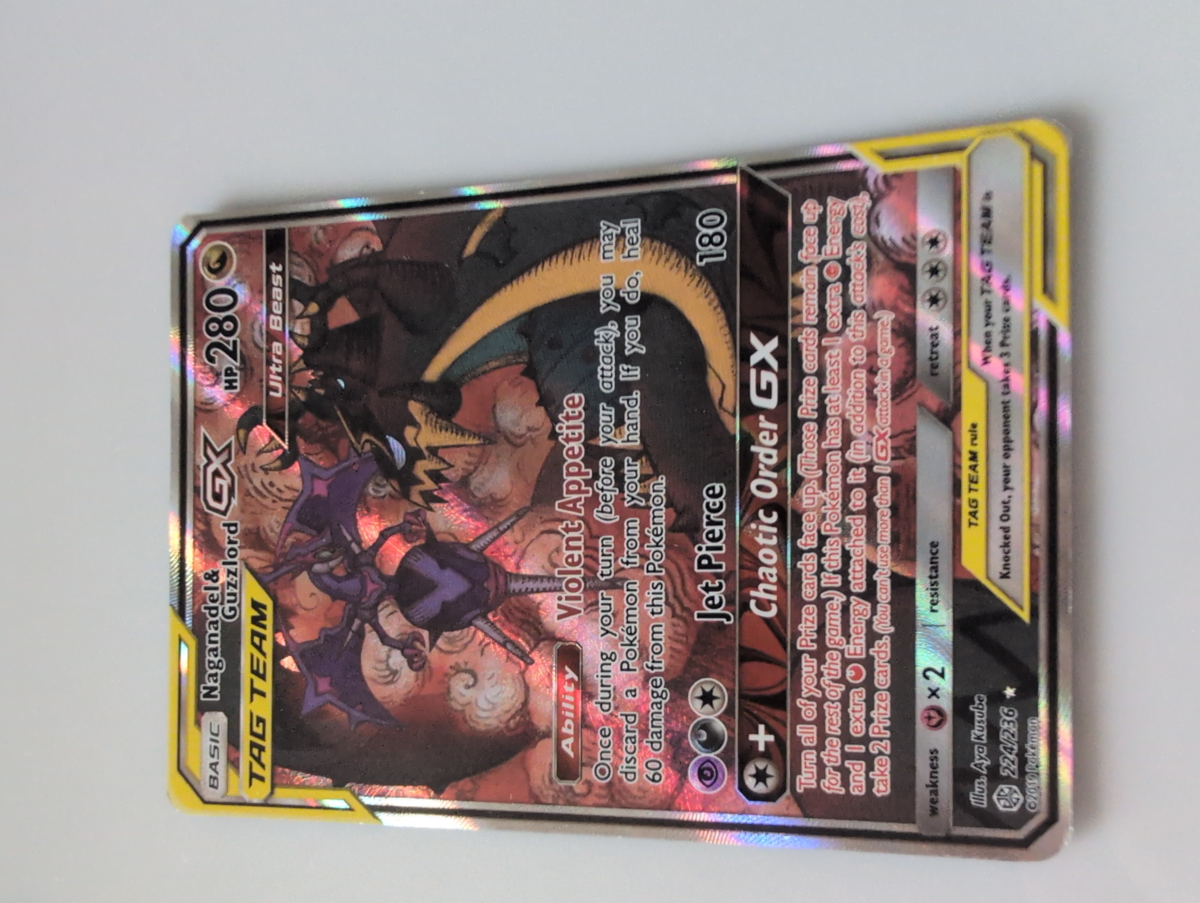 Forside av Naganadel & Guzzlord GX