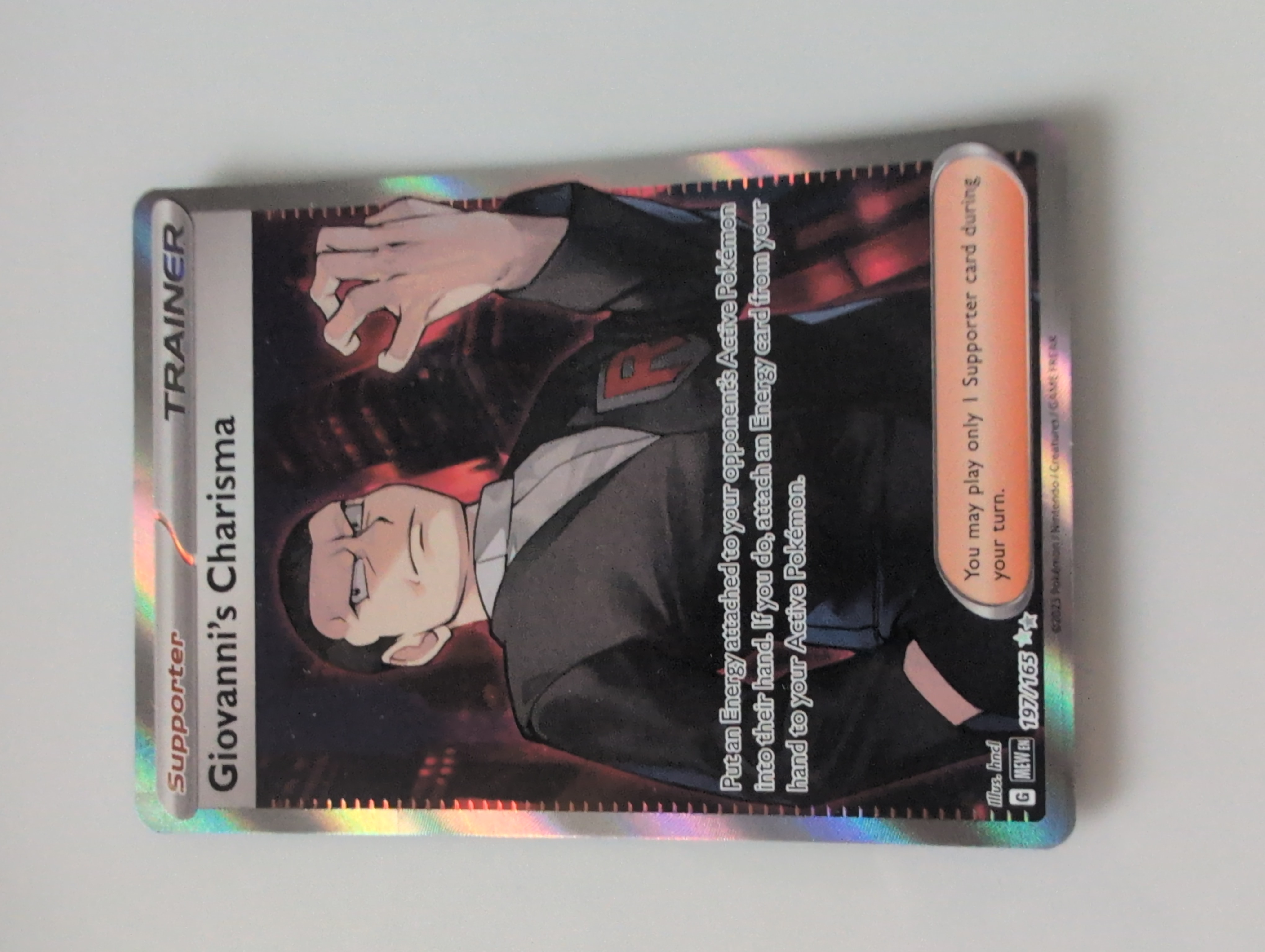 Forside av Giovanni's Charisma