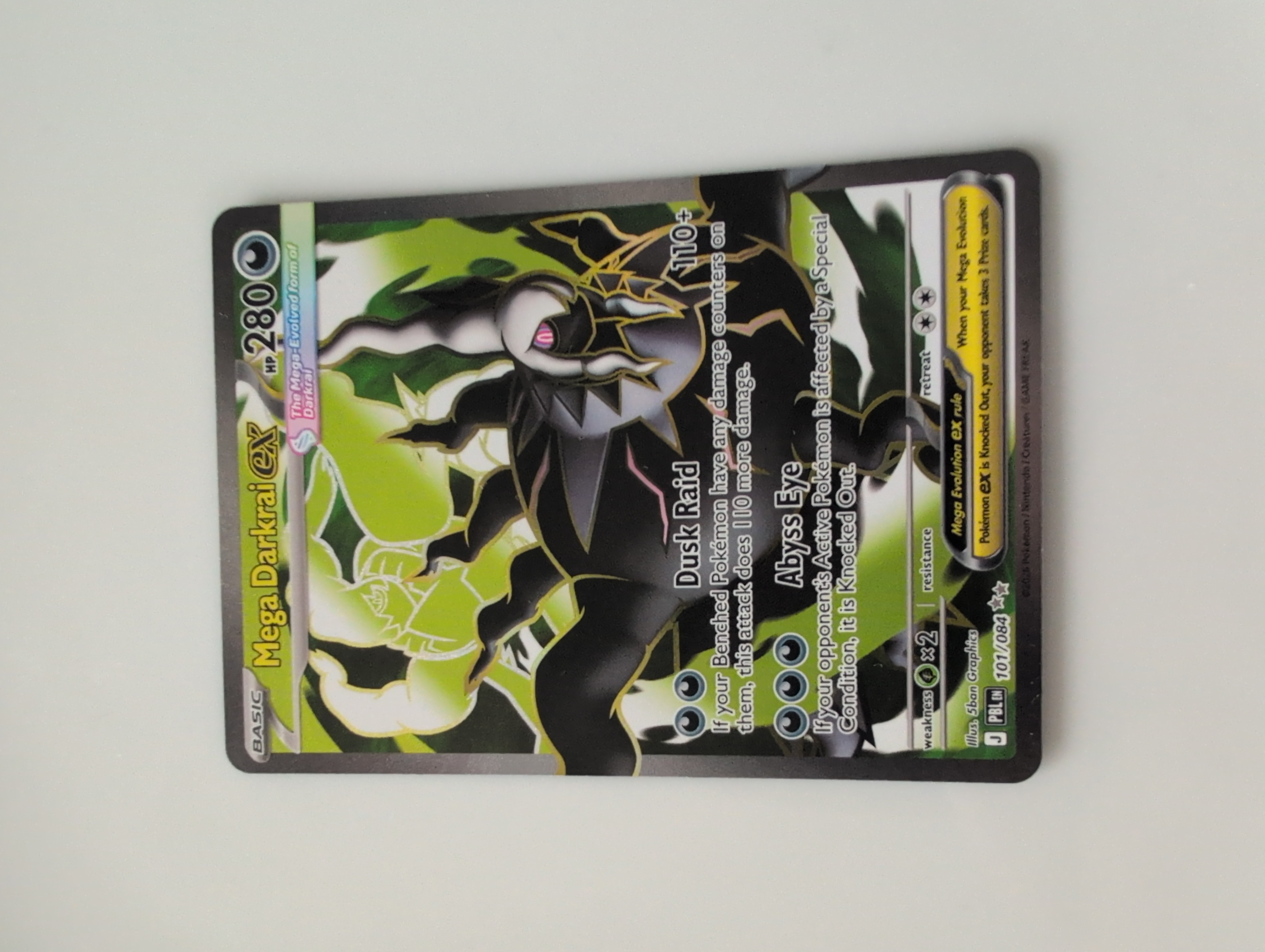 Forside av Mega Darkrai ex