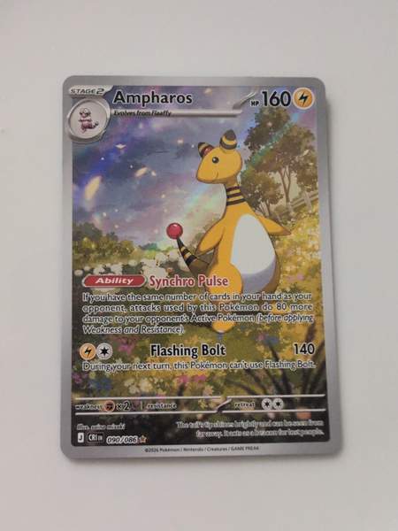Ampharos — Ultra rare fra Chaos Rising