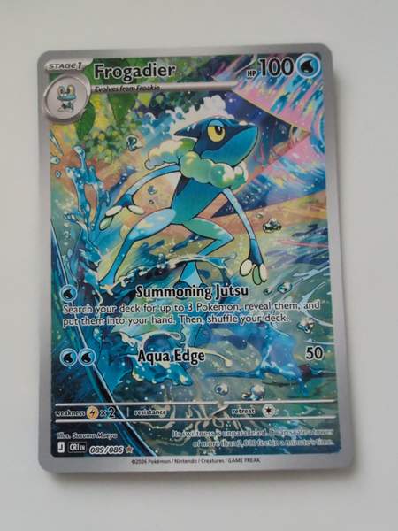 Frogadier — Ultra rare fra ME04: Chaos Rising