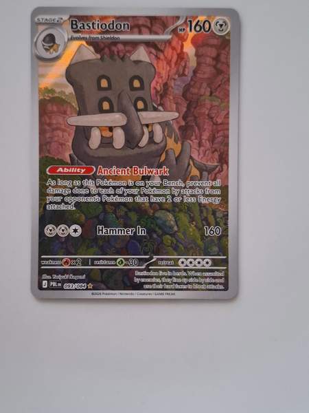Bastiodon — Ultra rare fra ME05: Pitch Black