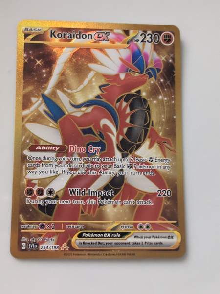 Koraidon ex — Ultra rare fra SV01: Scarlet & Violet Base Set