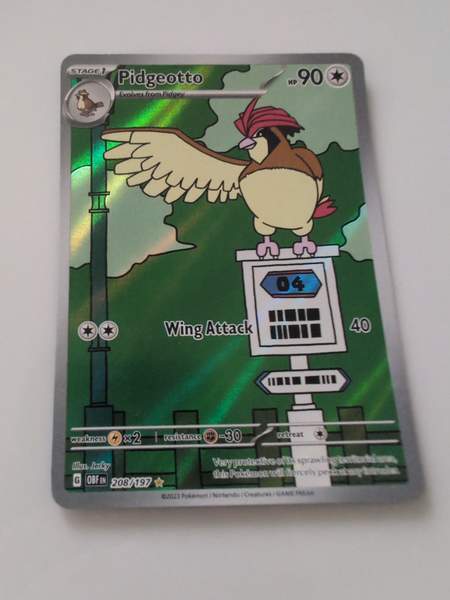 Pidgeotto — Ultra rare fra Obsidian Flames