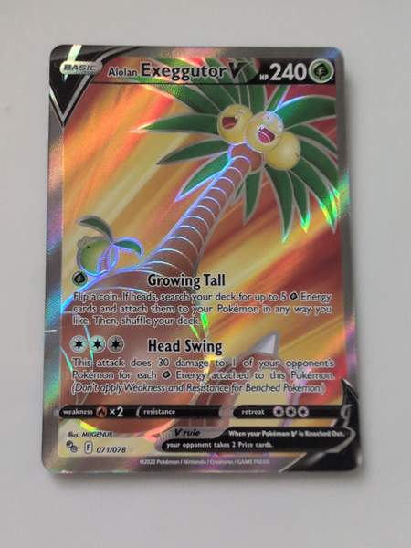 Alolan Exeggutor V — Ultra rare fra Pokémon GO