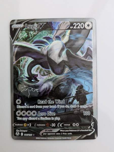 Lugia V — Ultra rare fra Silver Tempest